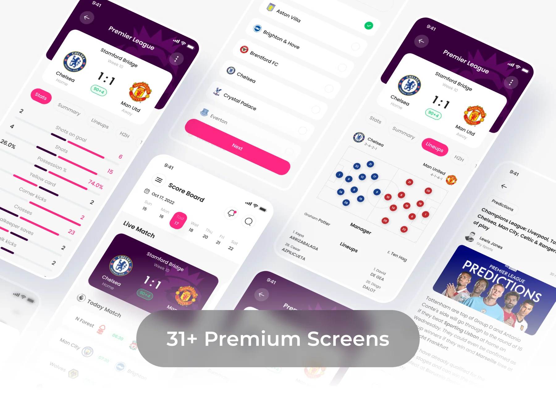 LIVUY - Live Score App UI Kit 5