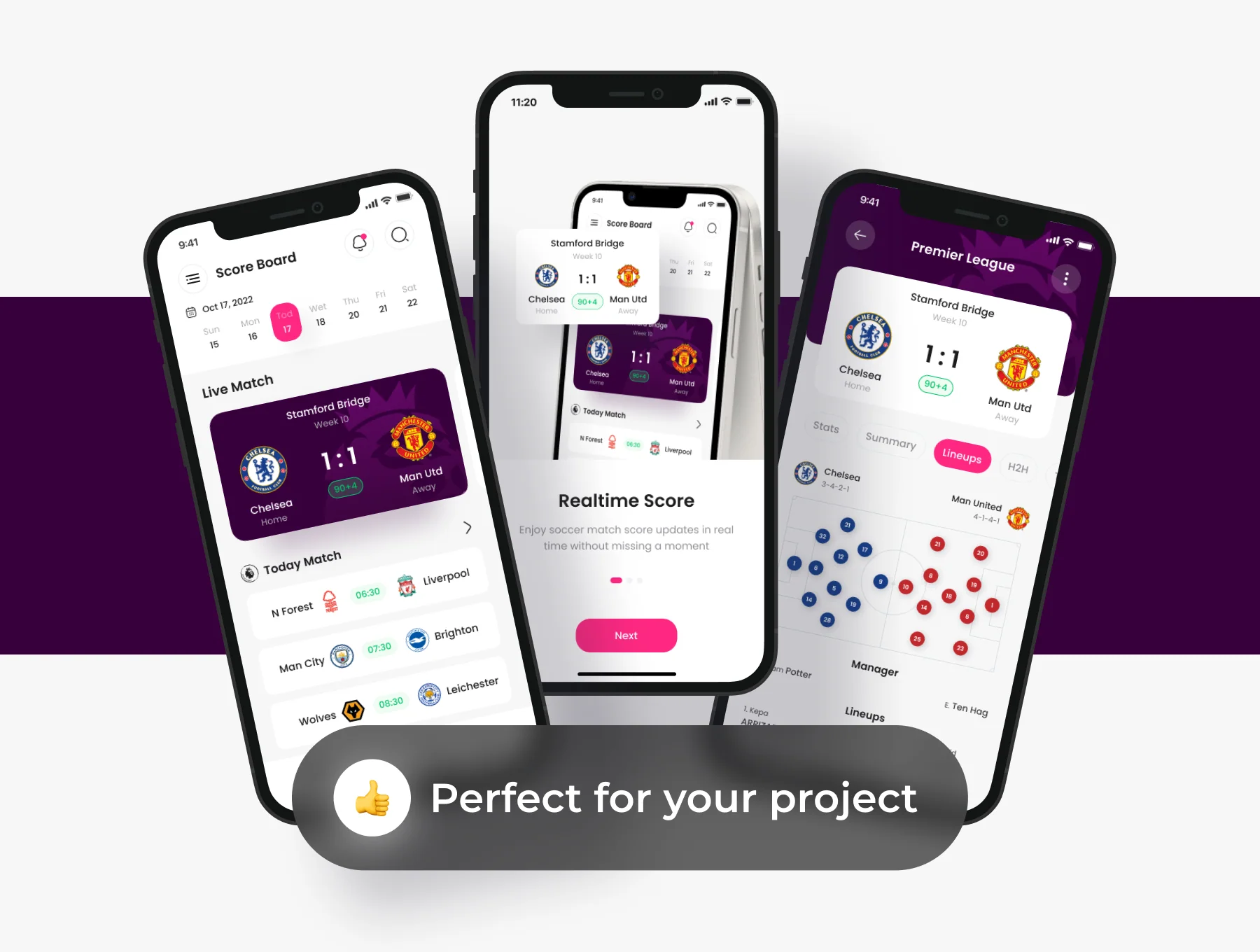 LIVUY - Live Score App UI Kit 6