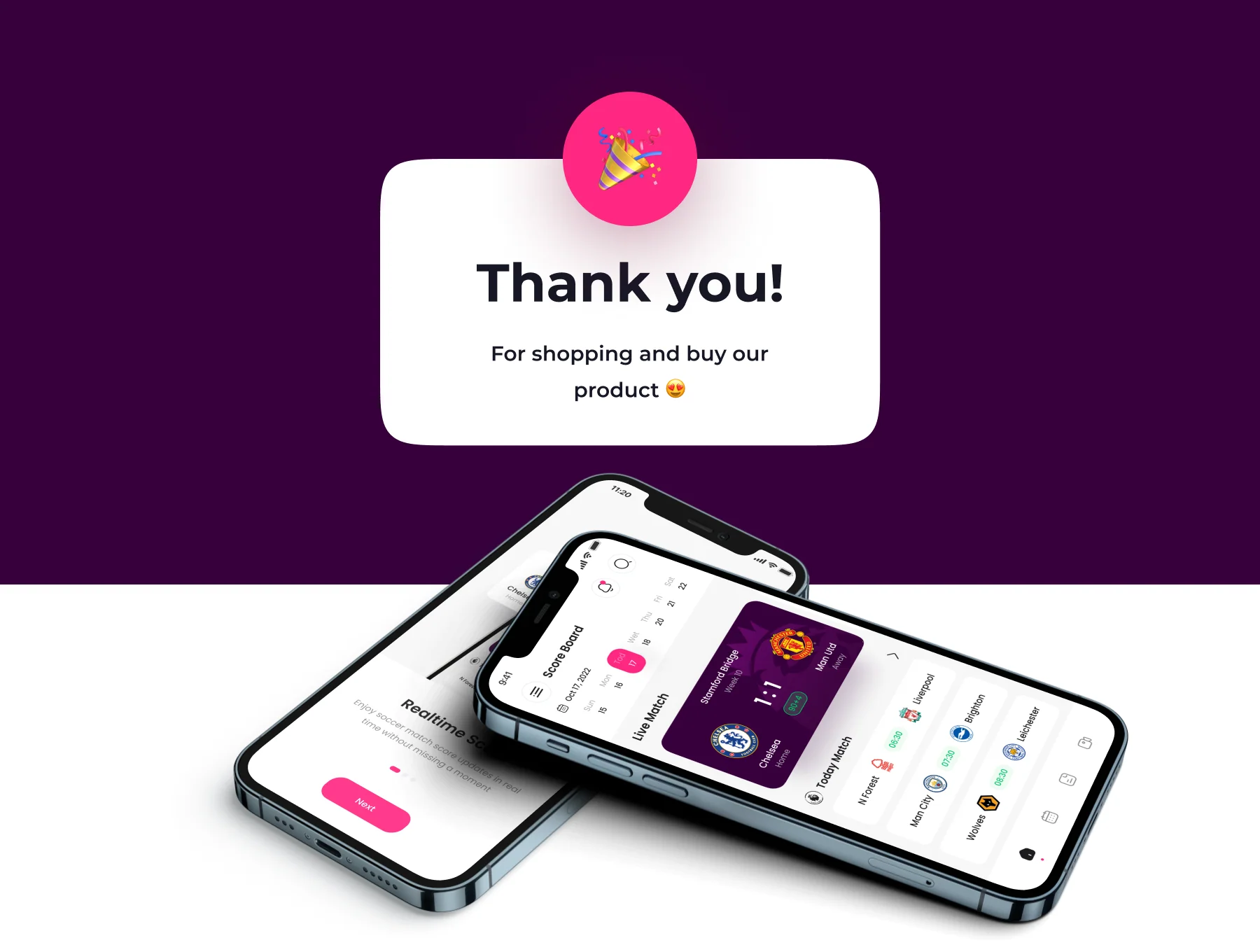 LIVUY - Live Score App UI Kit 8