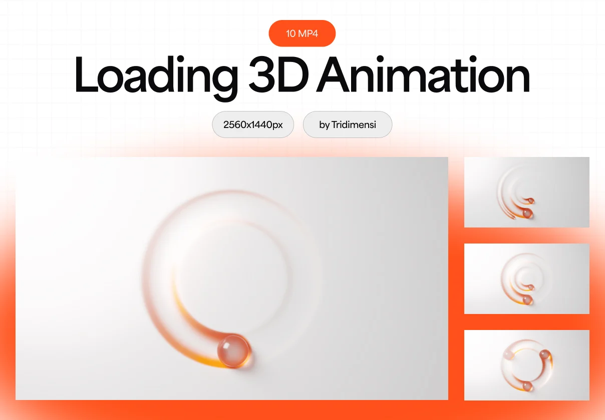 Loading 3D Animation