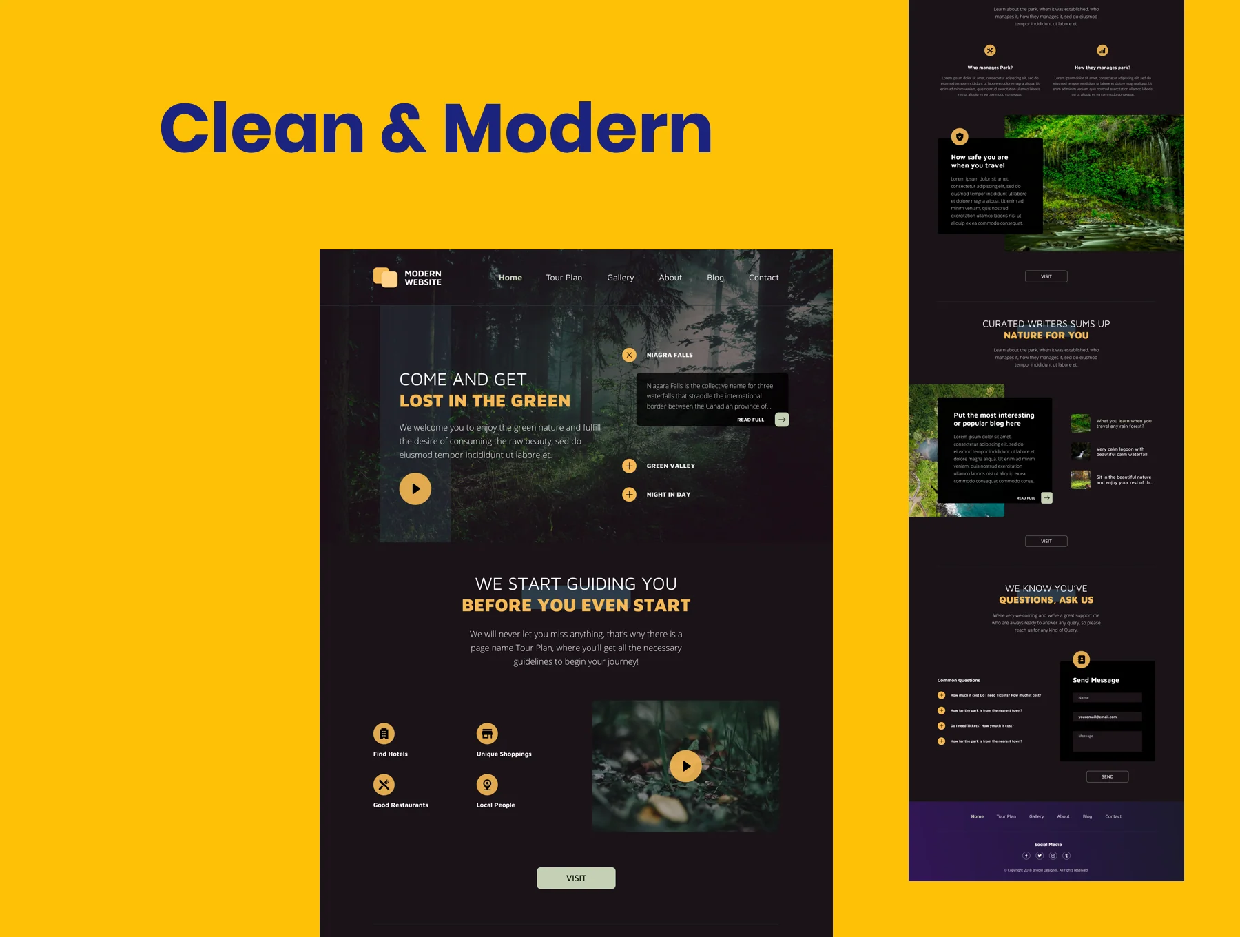 Local Attraction Web Template 4