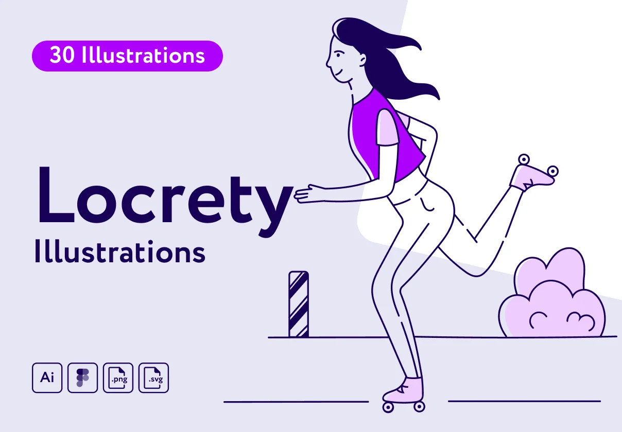 Locrety Illustrations