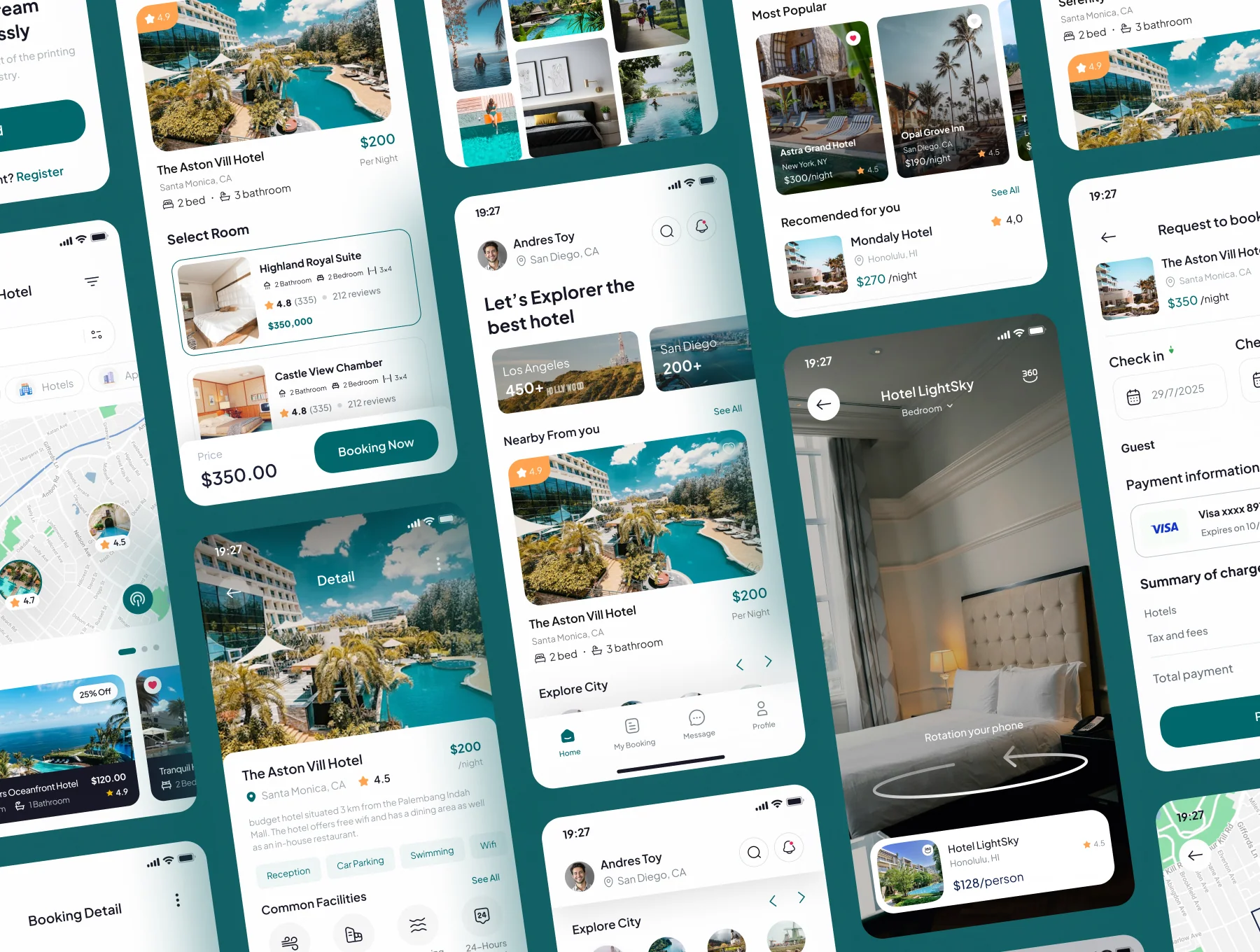 Lodgify - Hotel Booking Mobile App UI Kit 5