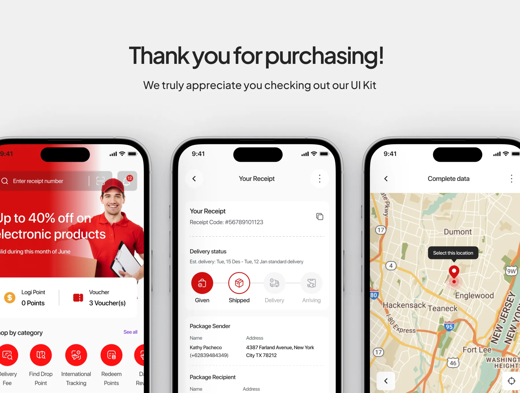 LogiTrack - Logistic shipping App 8
