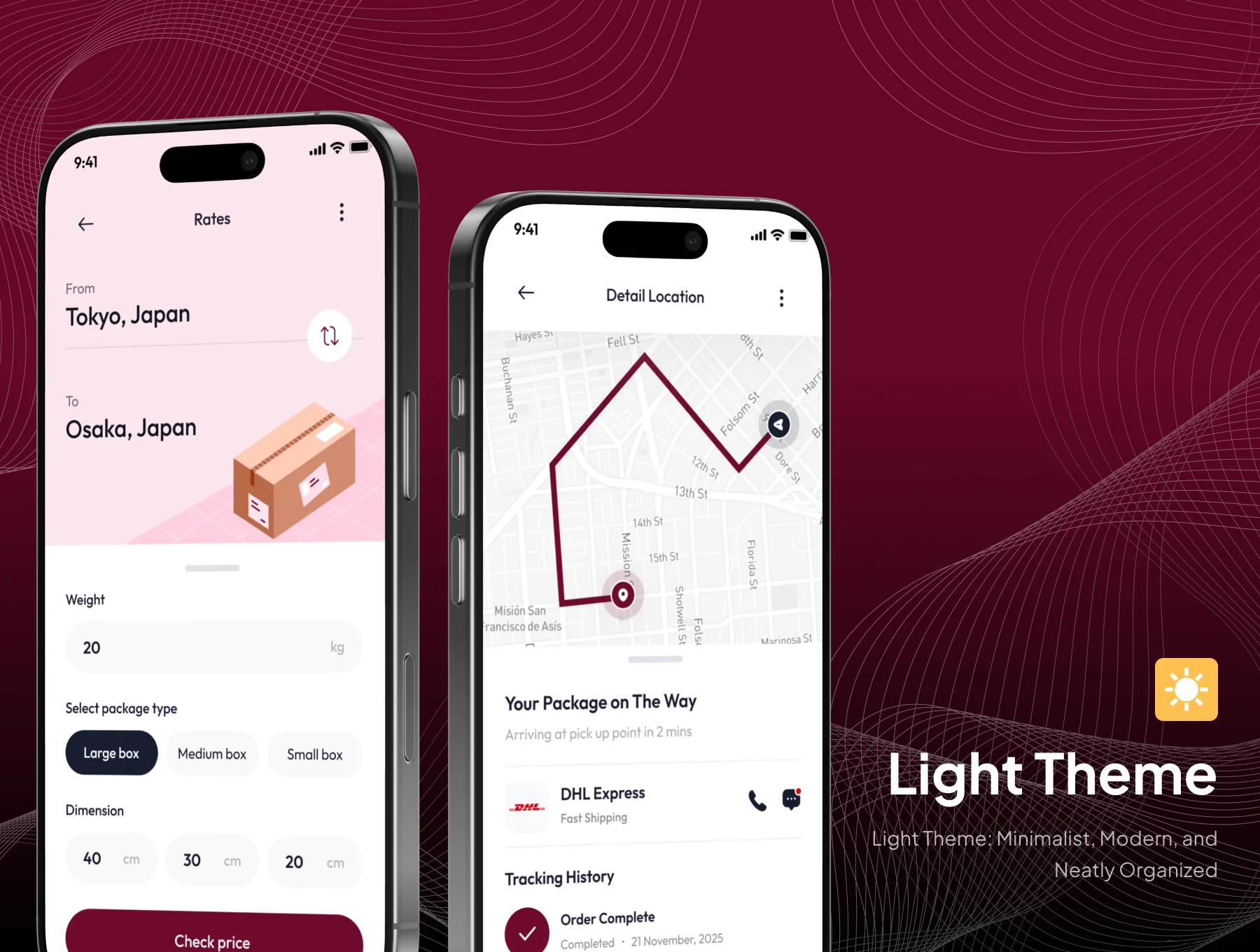 Logiway - Shipping App UI Kit 5