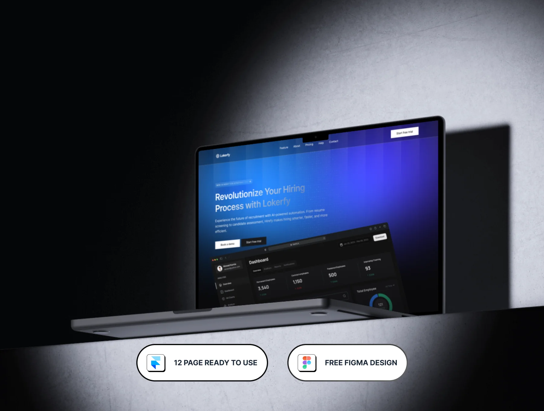 Lokerfy – HRM AI Recruitment Framer Template