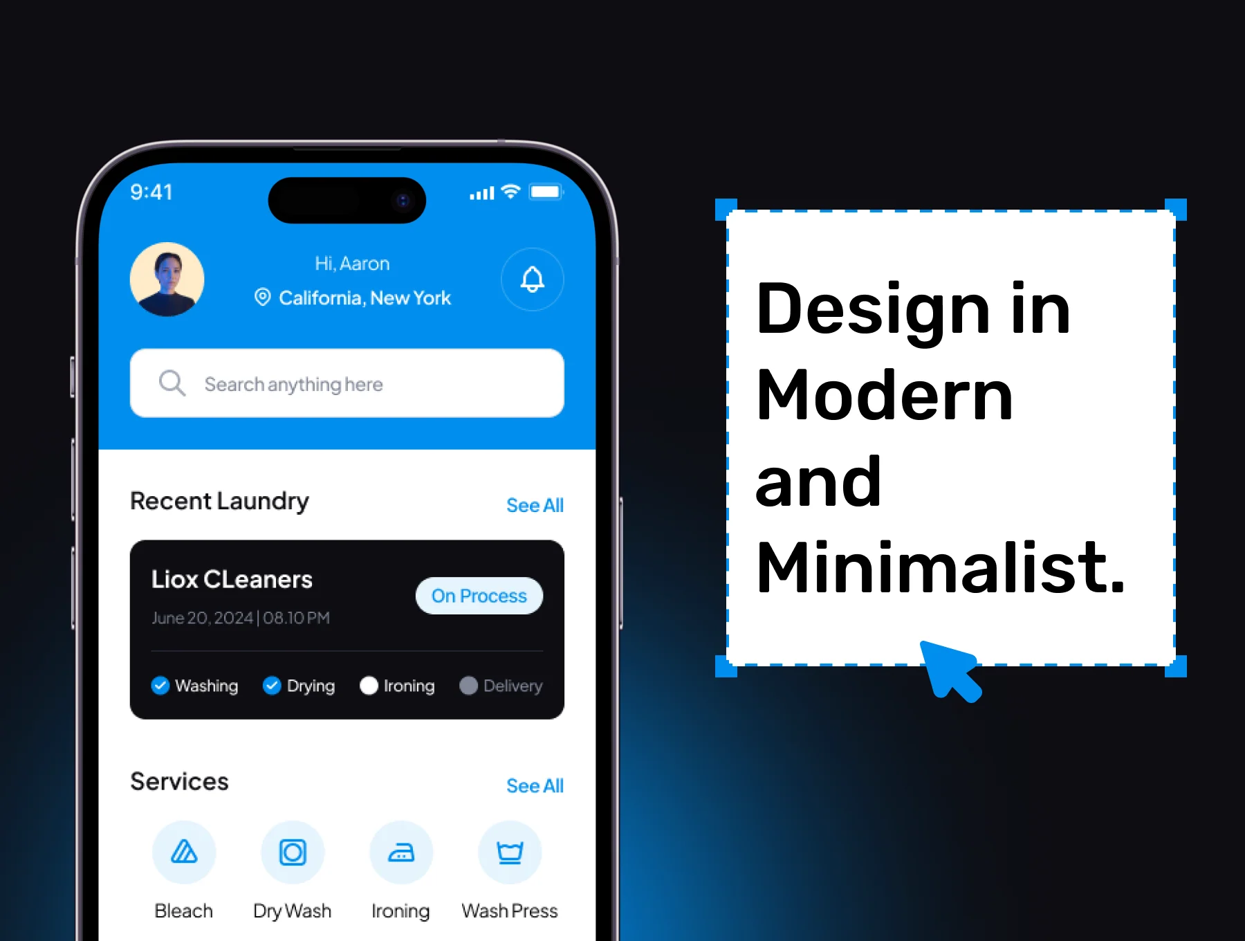 LONDI - Smart Laundry Service Mobile App UI Kit 5