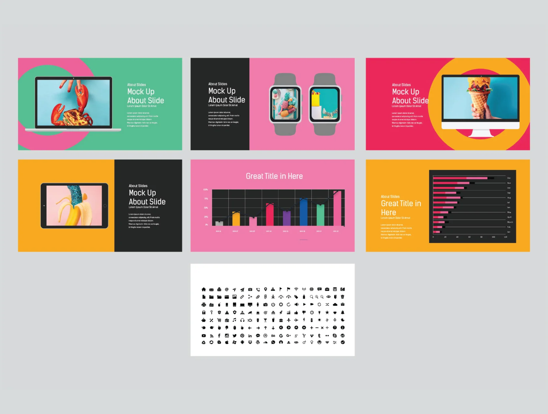 LookBook Pastel PowerPoint