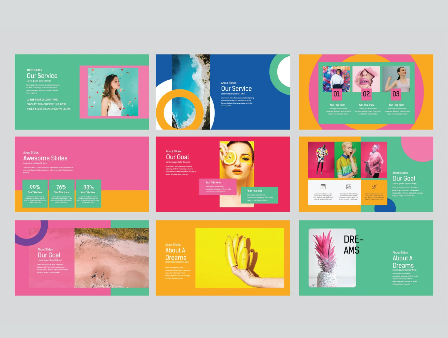 LookBook Pastel PowerPoint 4