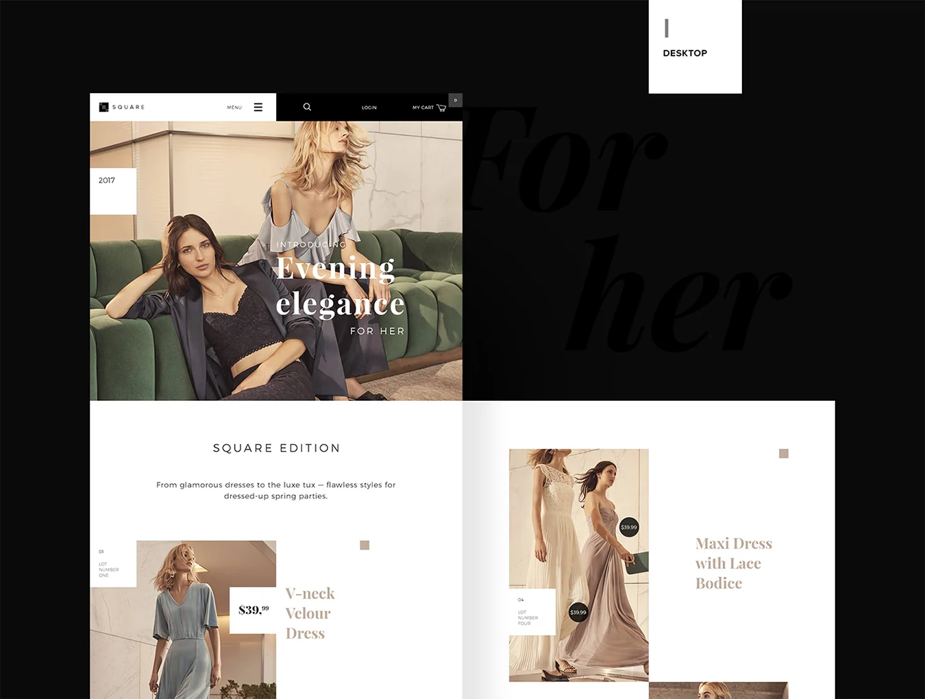 LookBook Template SQUARE 3