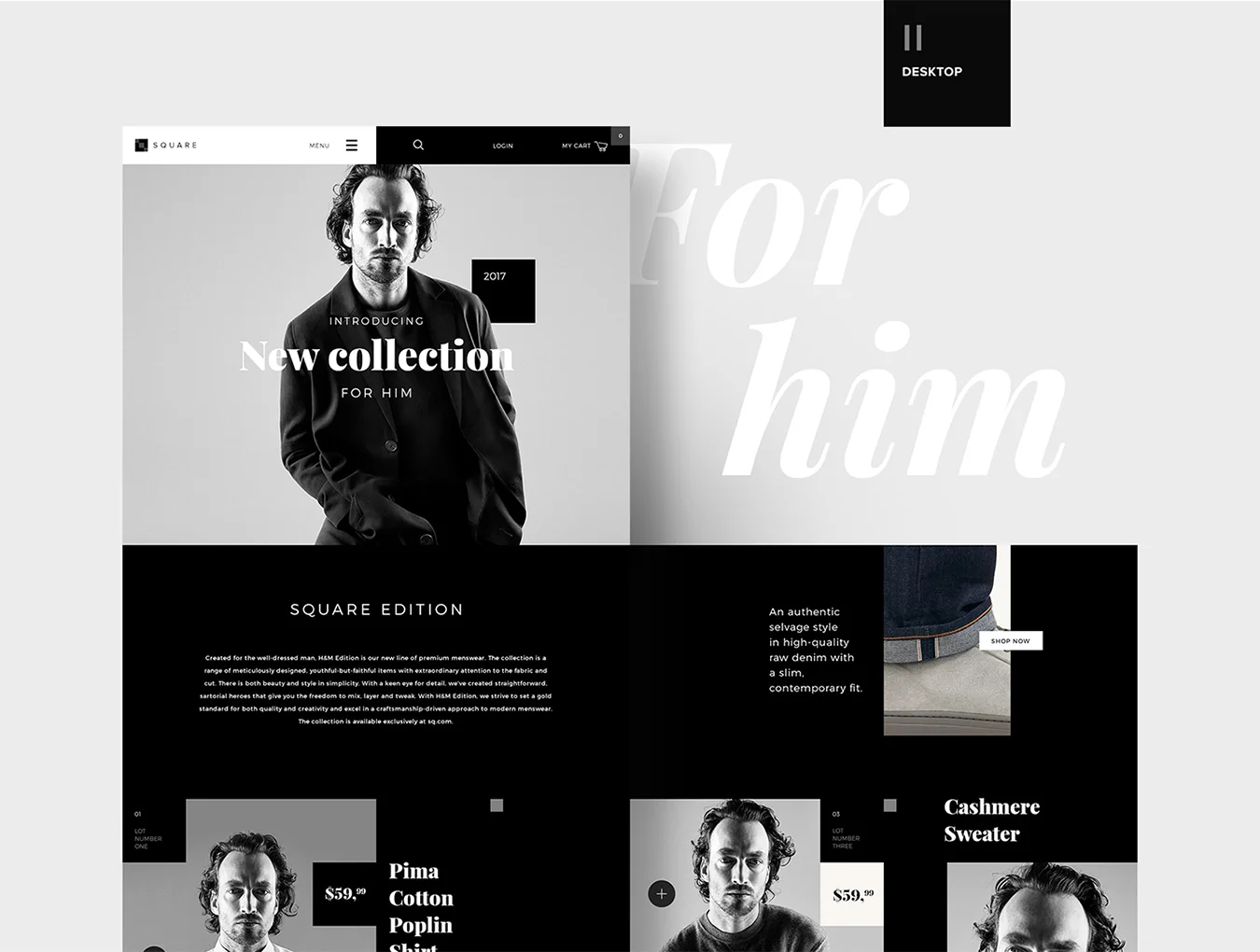 LookBook Template SQUARE 4