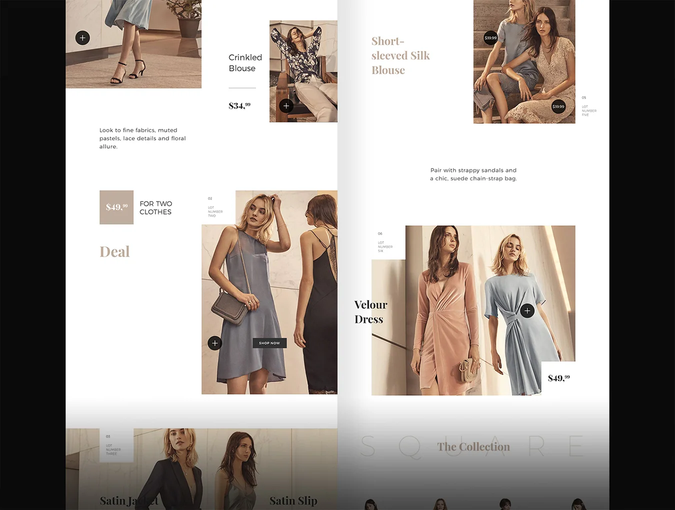 LookBook Template SQUARE 5