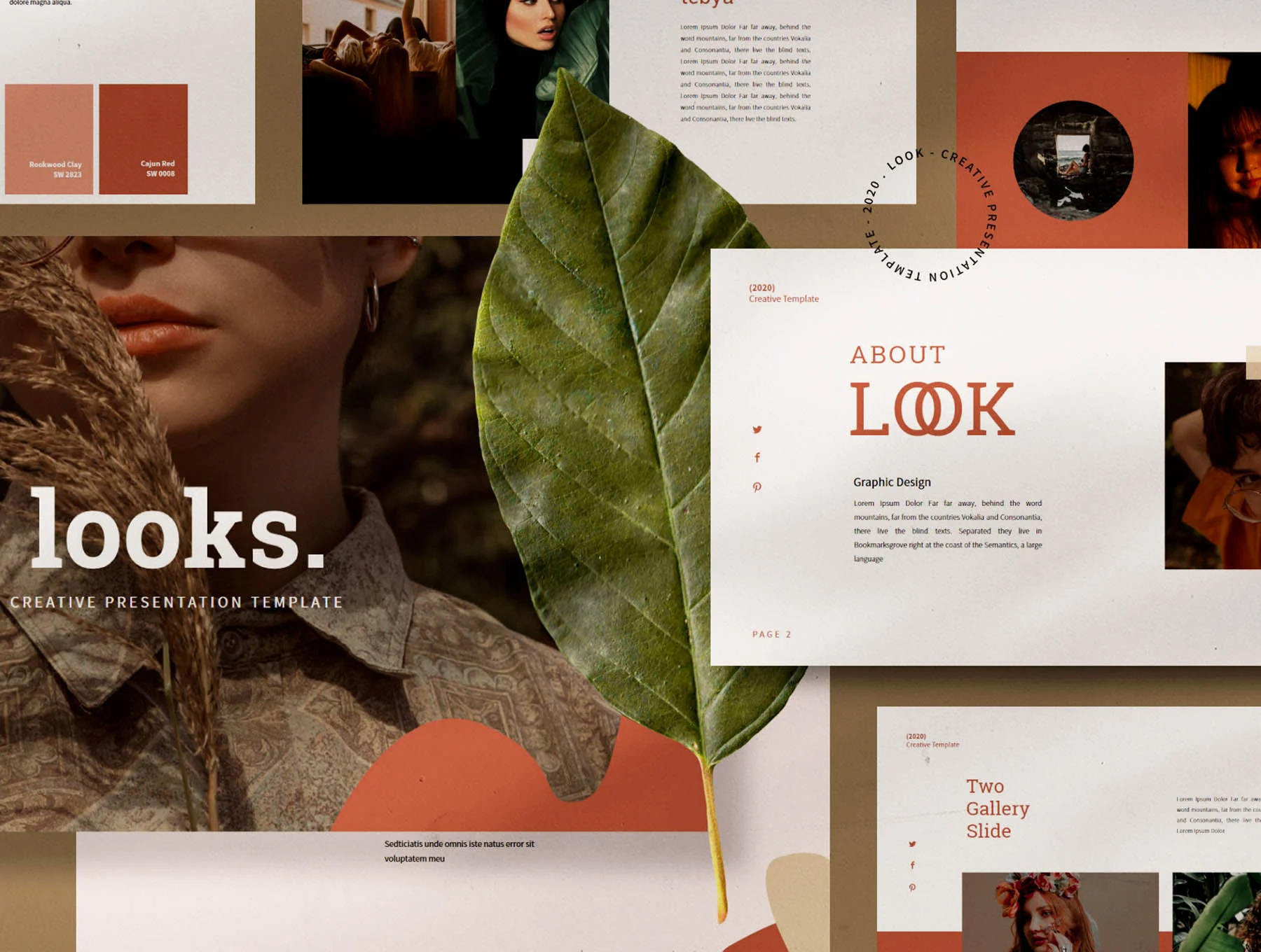 Looks - PowerPoint Template