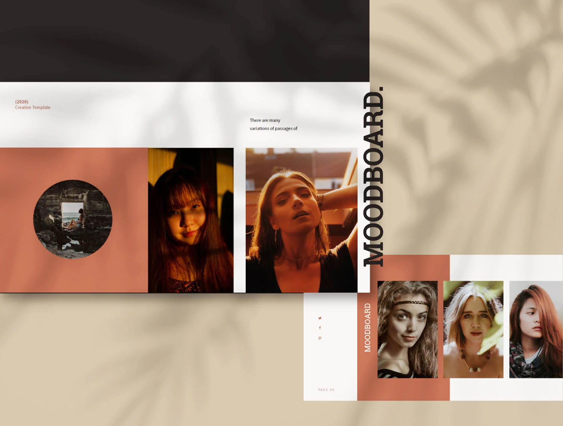 Looks - PowerPoint Template 3