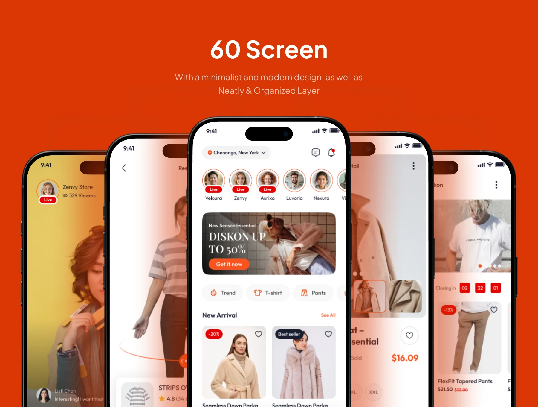Looksy -  AI Fashion Store Mobile App UI Kit 3