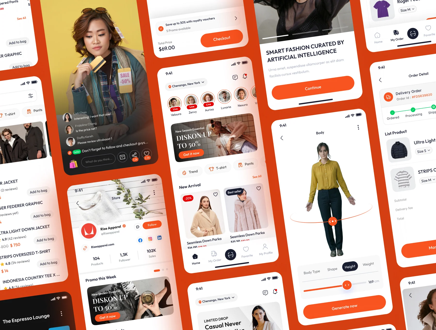 Looksy -  AI Fashion Store Mobile App UI Kit 5