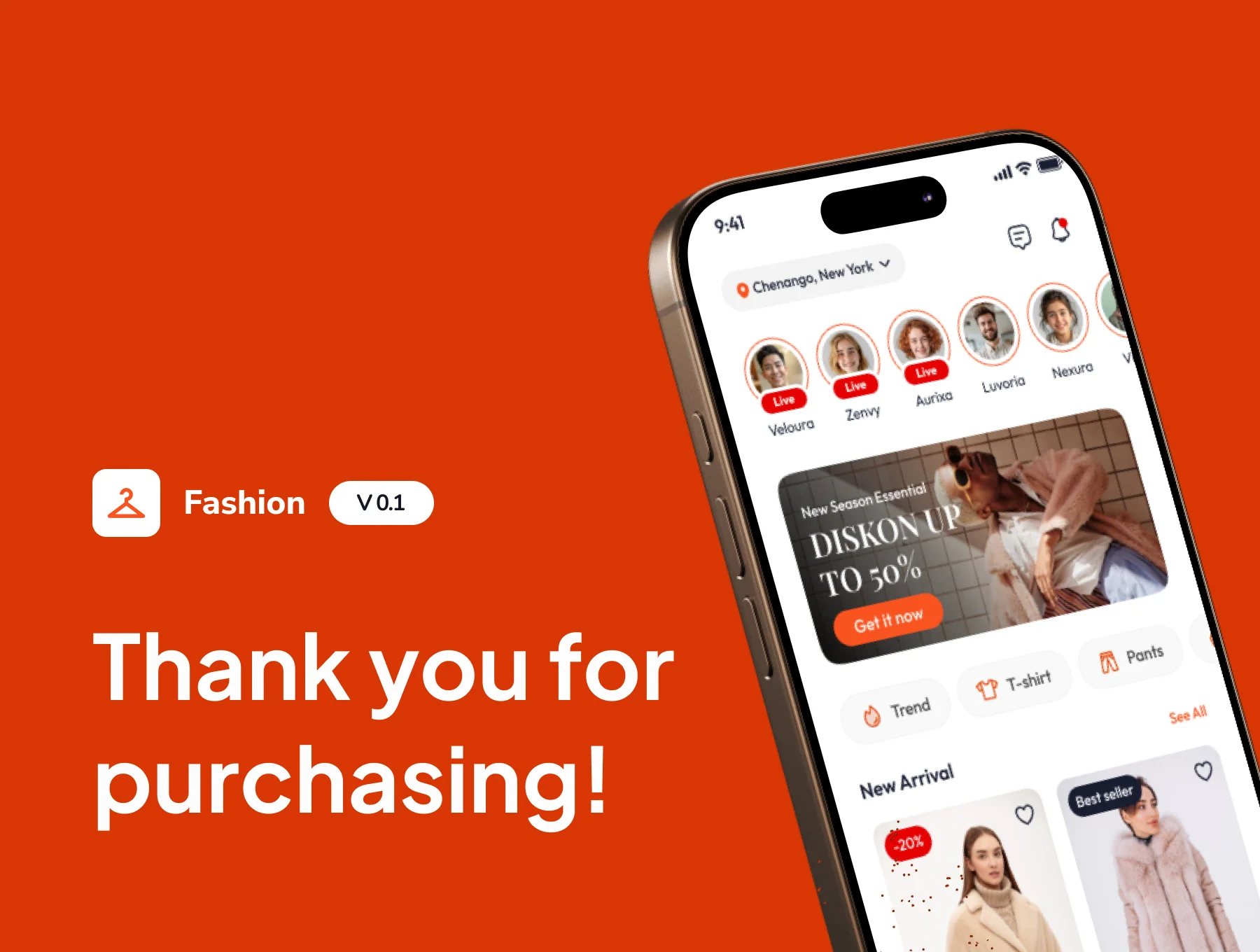 Looksy -  AI Fashion Store Mobile App UI Kit 6