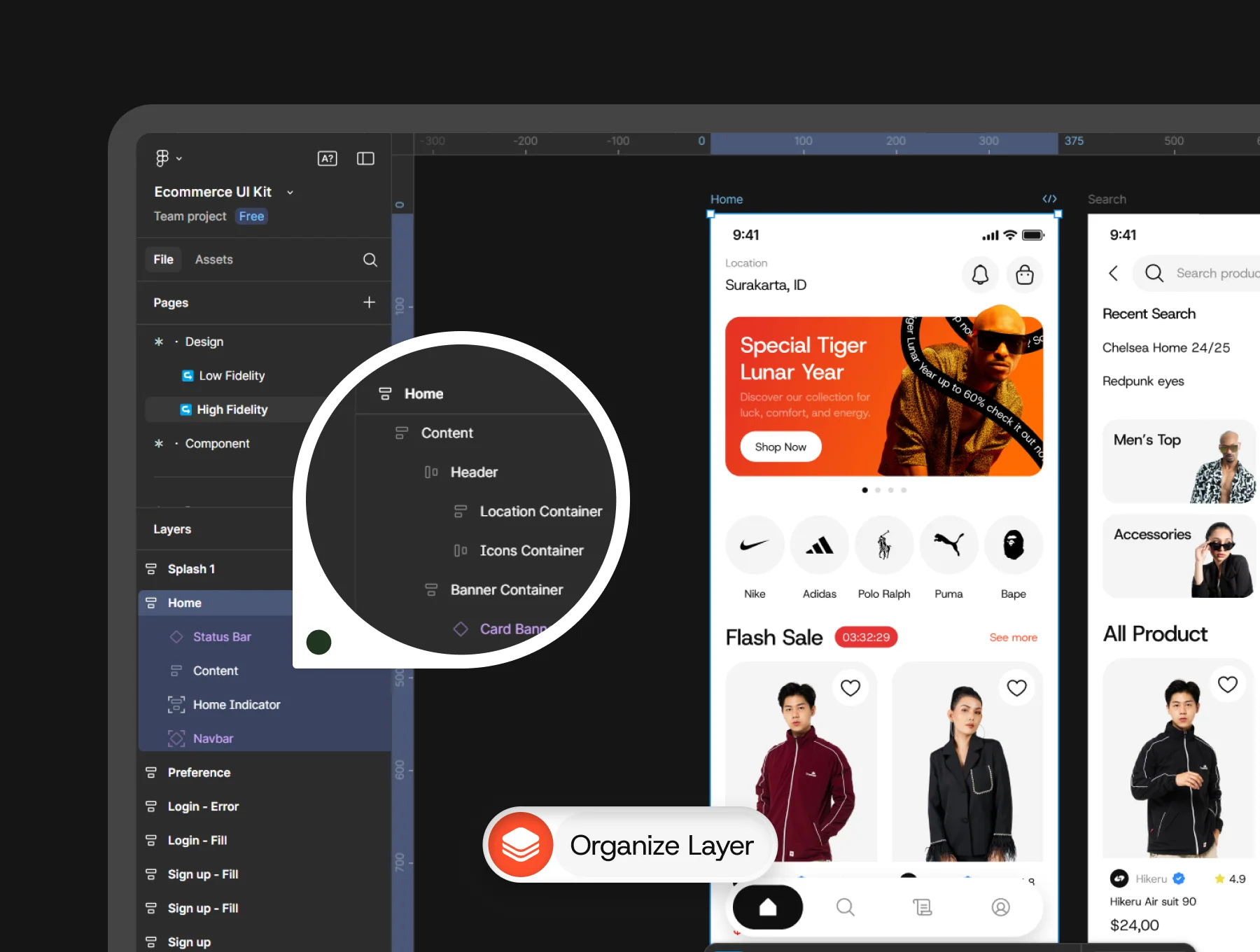 Looky – E-commerce mobile UI Kit 5
