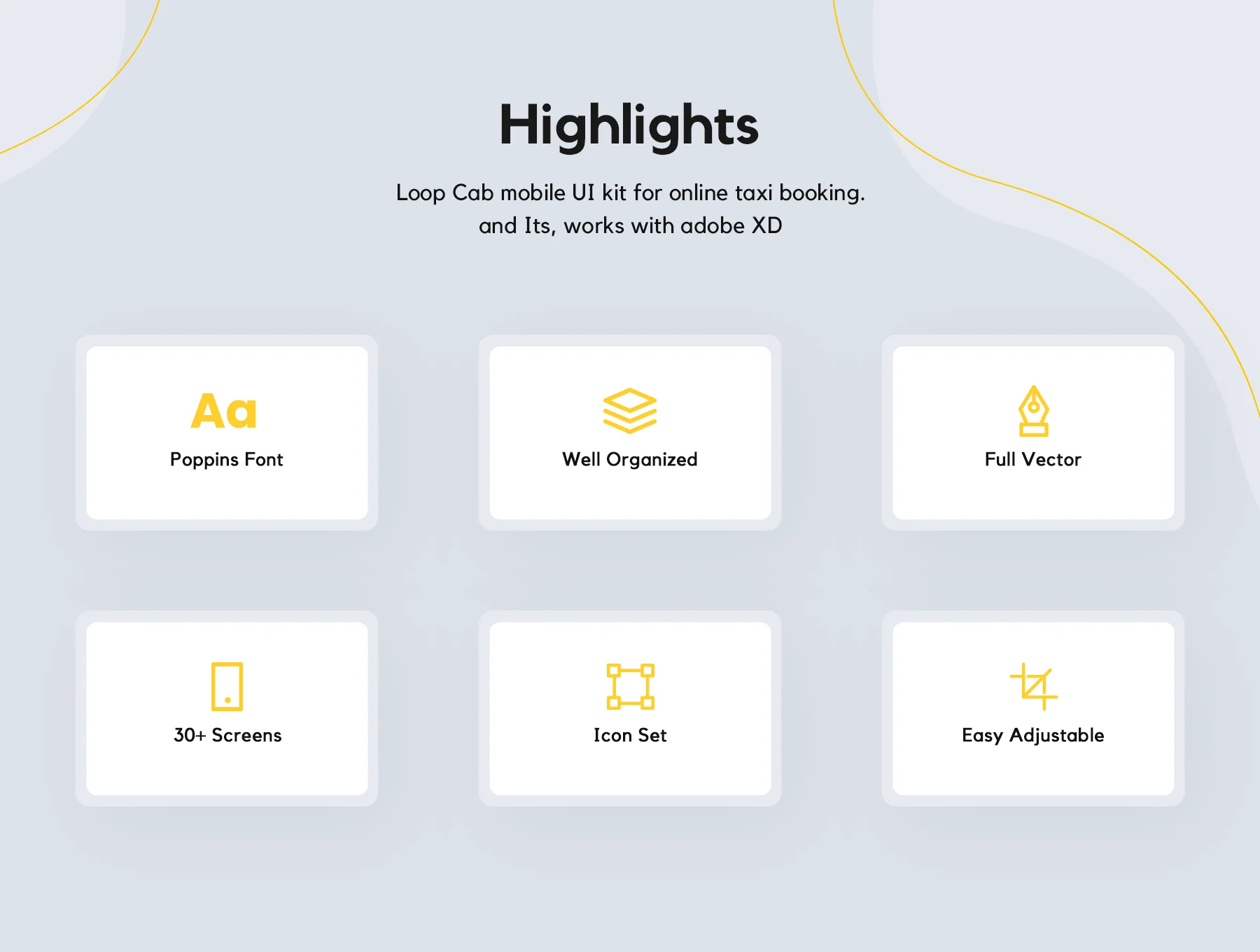 Loop Cab - Cab Booking App UI Kit 3
