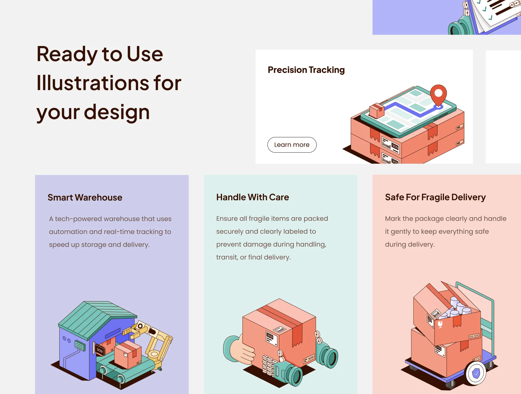 Loopbox - Delivery Illustrations Set 2