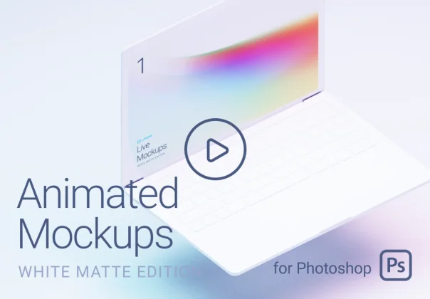 Animated Mockups White