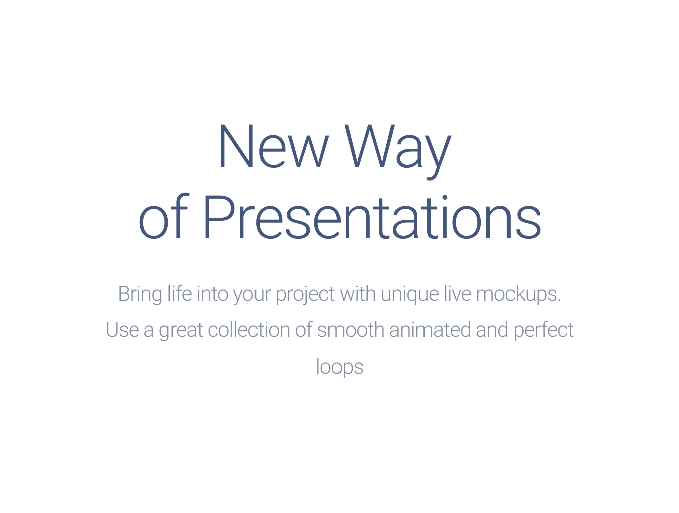 Animated Mockups White 2