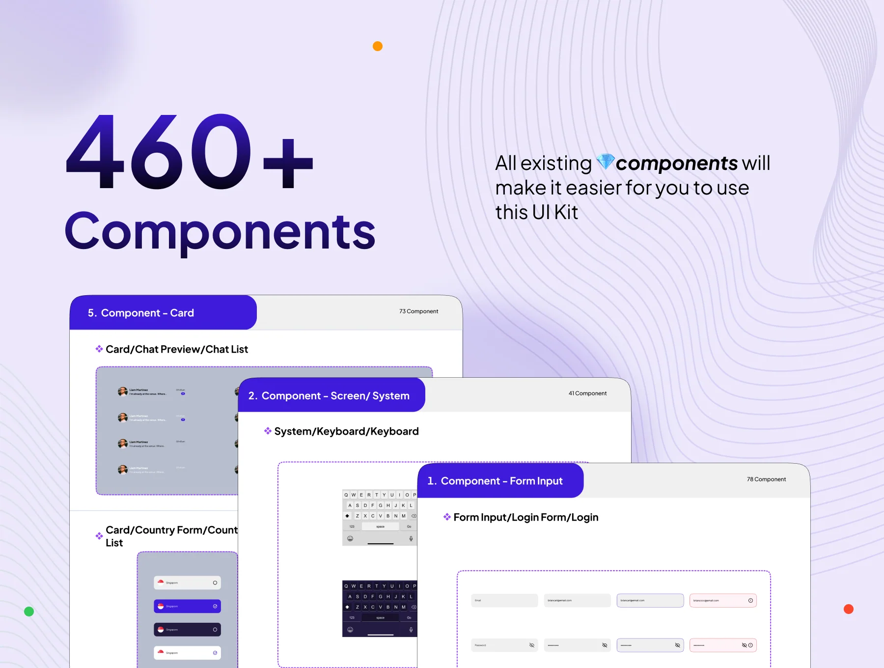 Looply - Premium Social Messenger App UI Kit 3