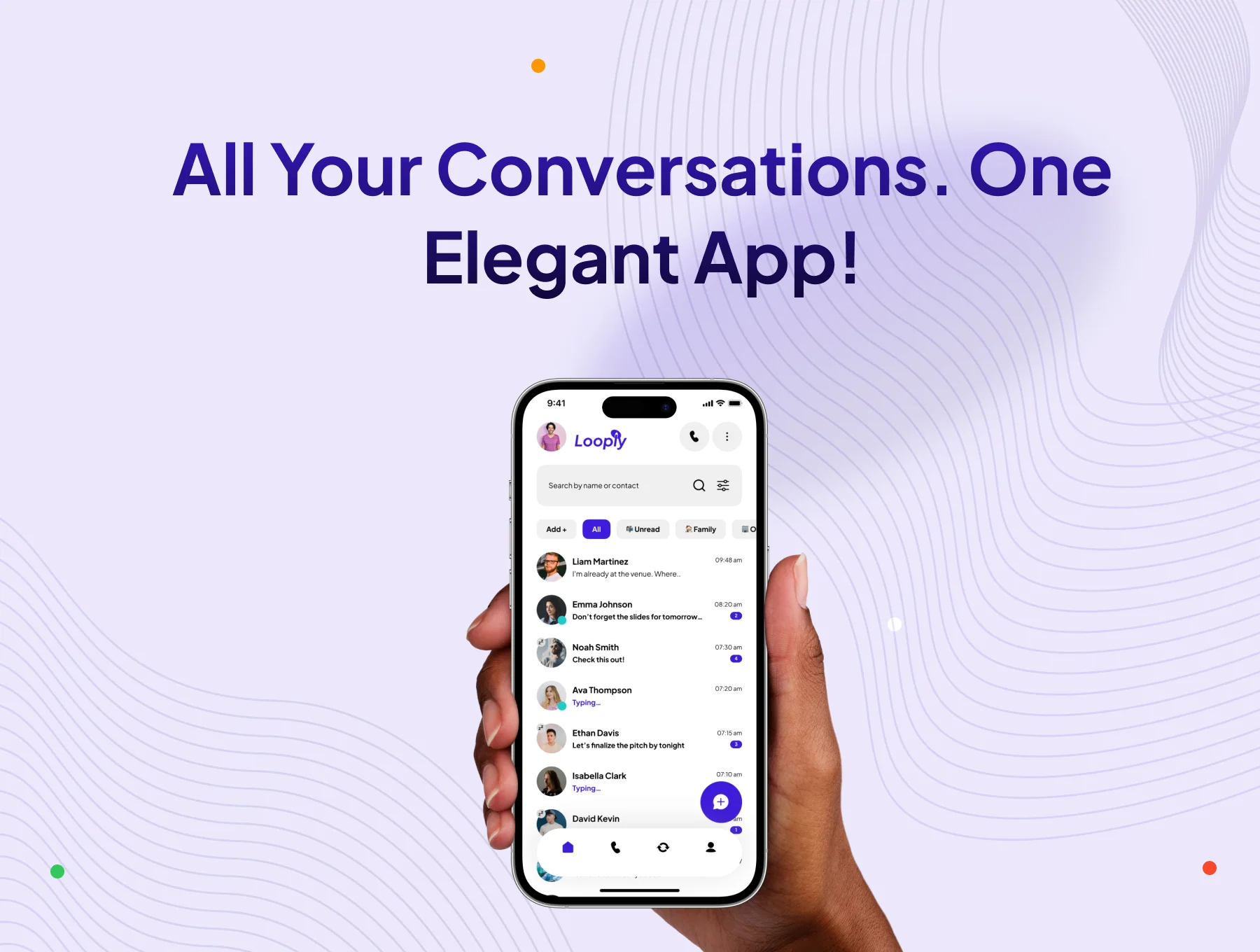 Looply - Premium Social Messenger App UI Kit 8