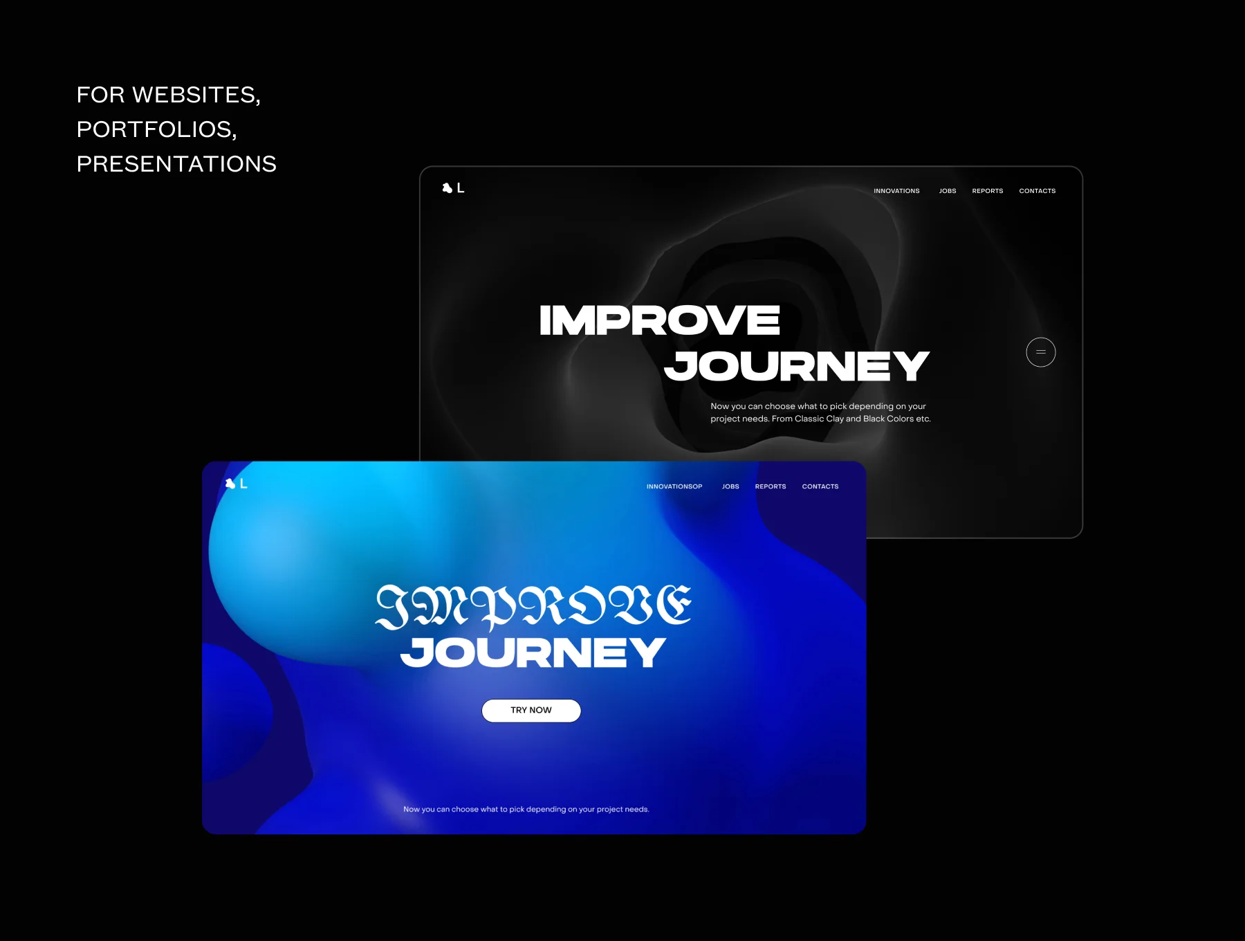 3D ANIMATED ABSTRACT SHAPES 7