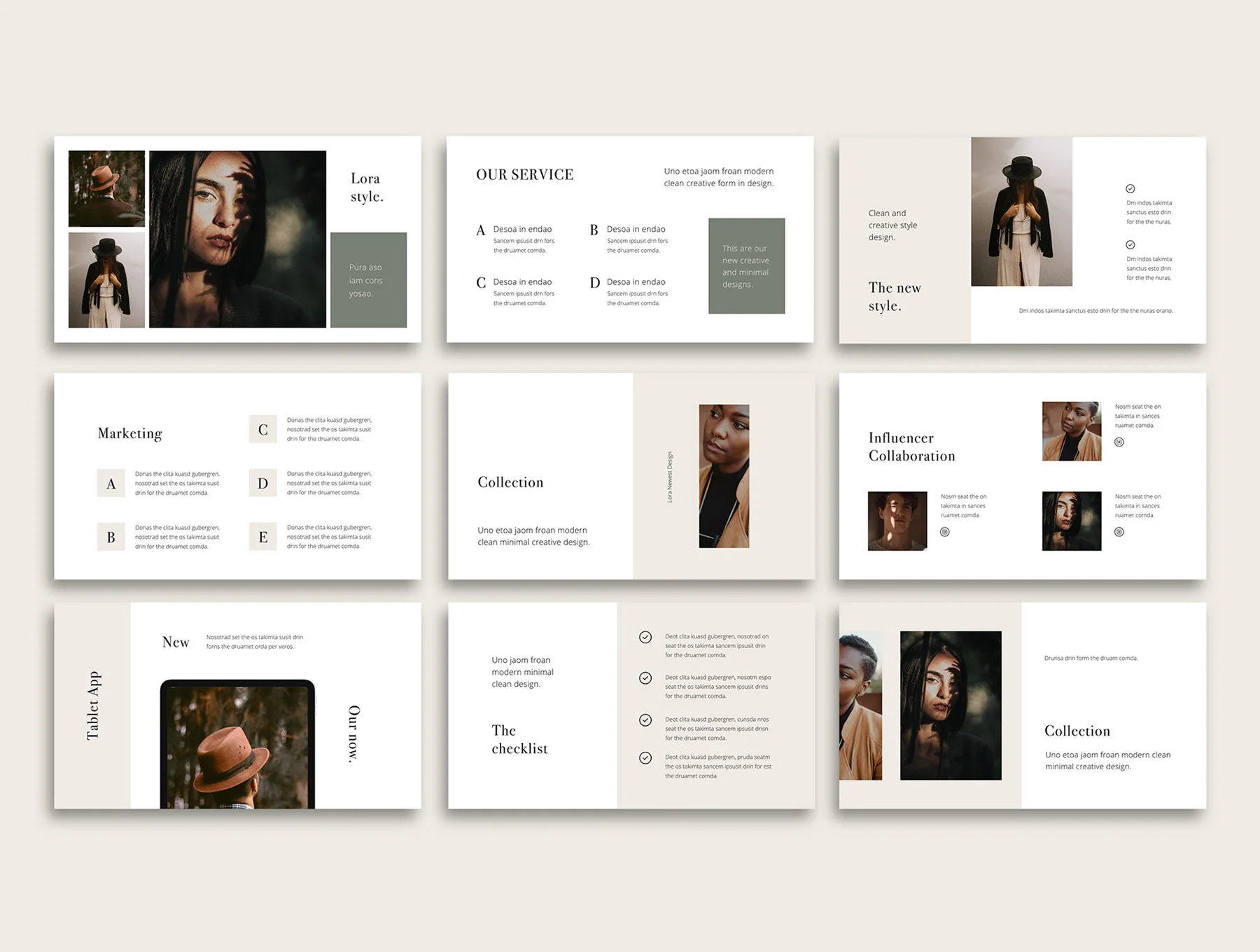 LORA - Keynote Template 3
