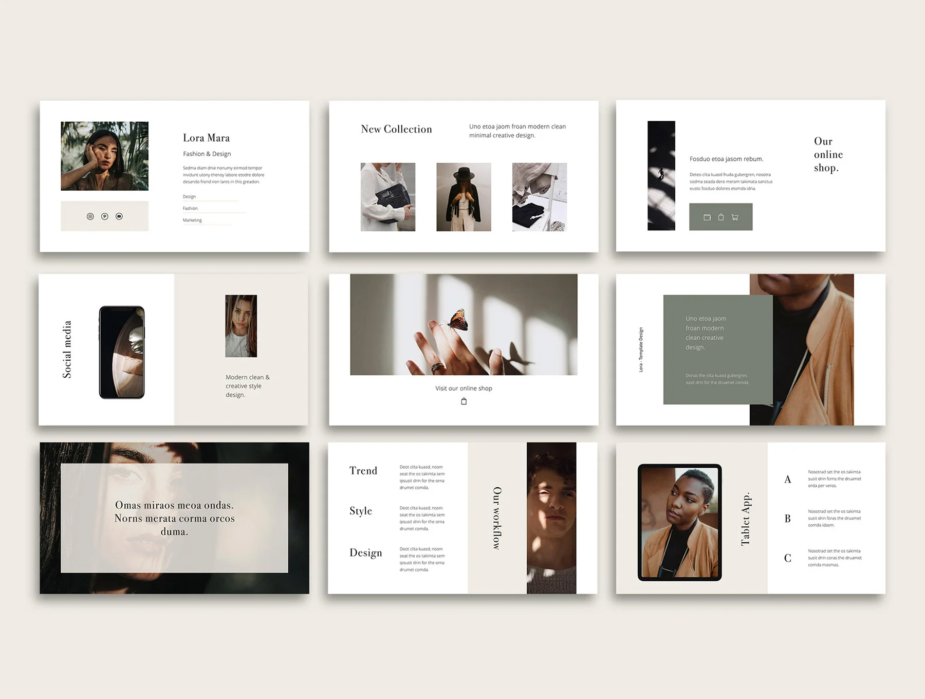 LORA - Powerpoint Template 2