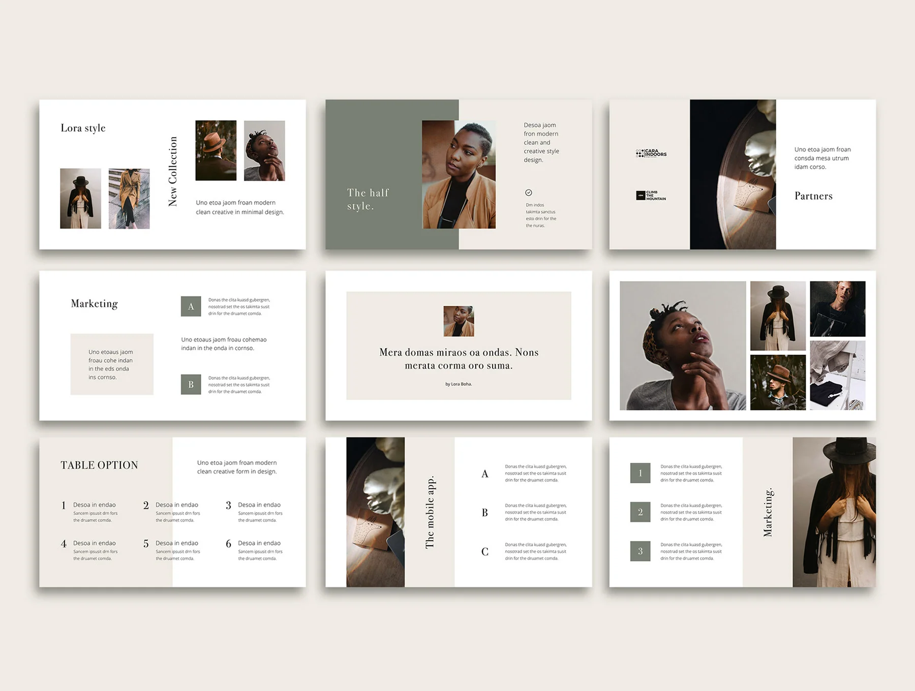 LORA - Powerpoint Template 5