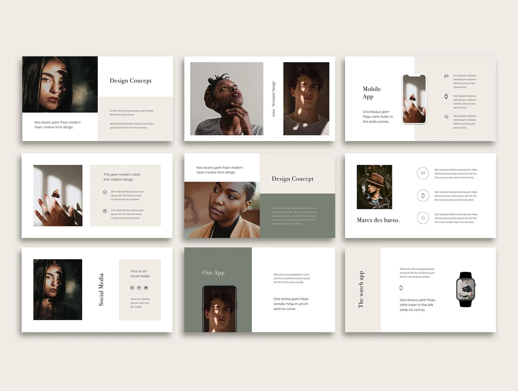 LORA - Powerpoint Template 6