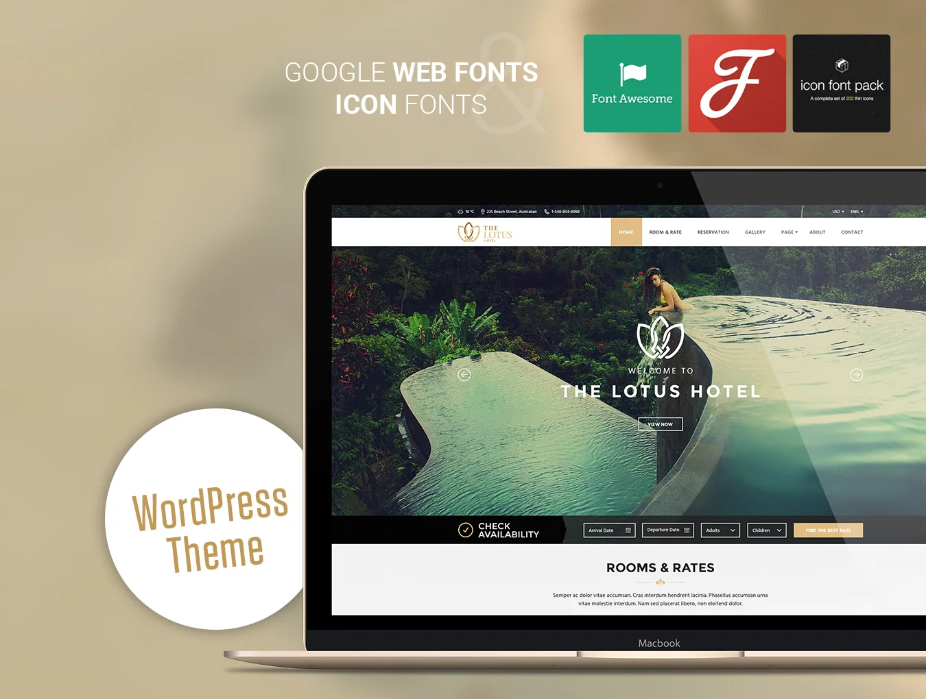 Lotus WordPress Theme 4