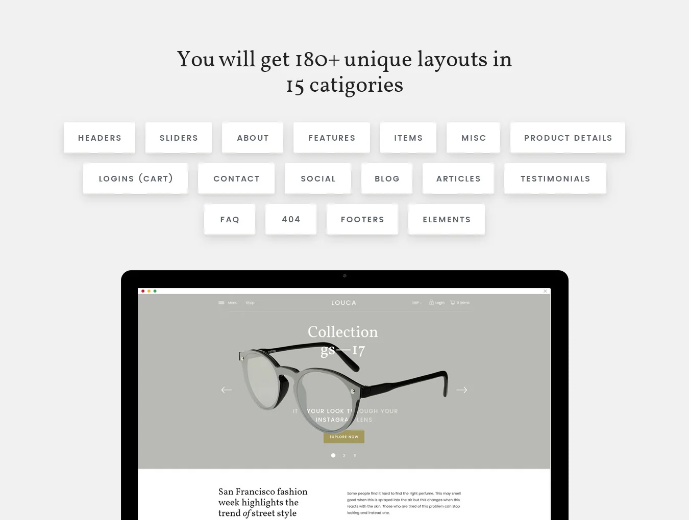 Louca UI Kit 3