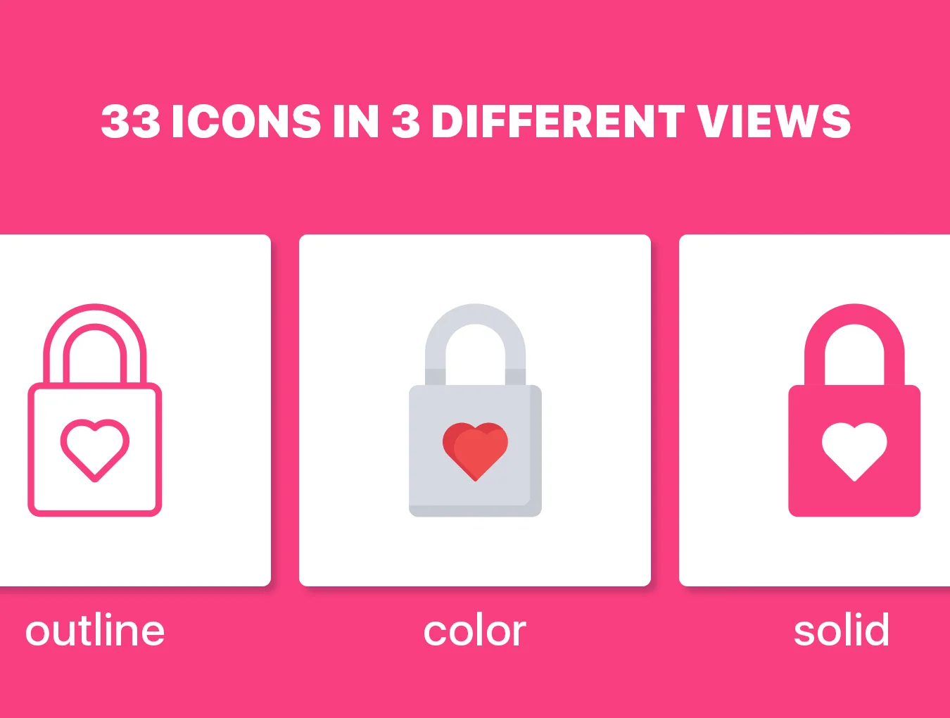 Love & Family Icon Set 2