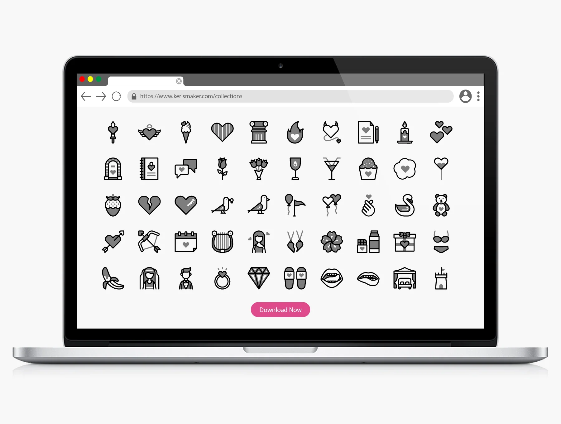 Love and Valentine's Day Icons 4