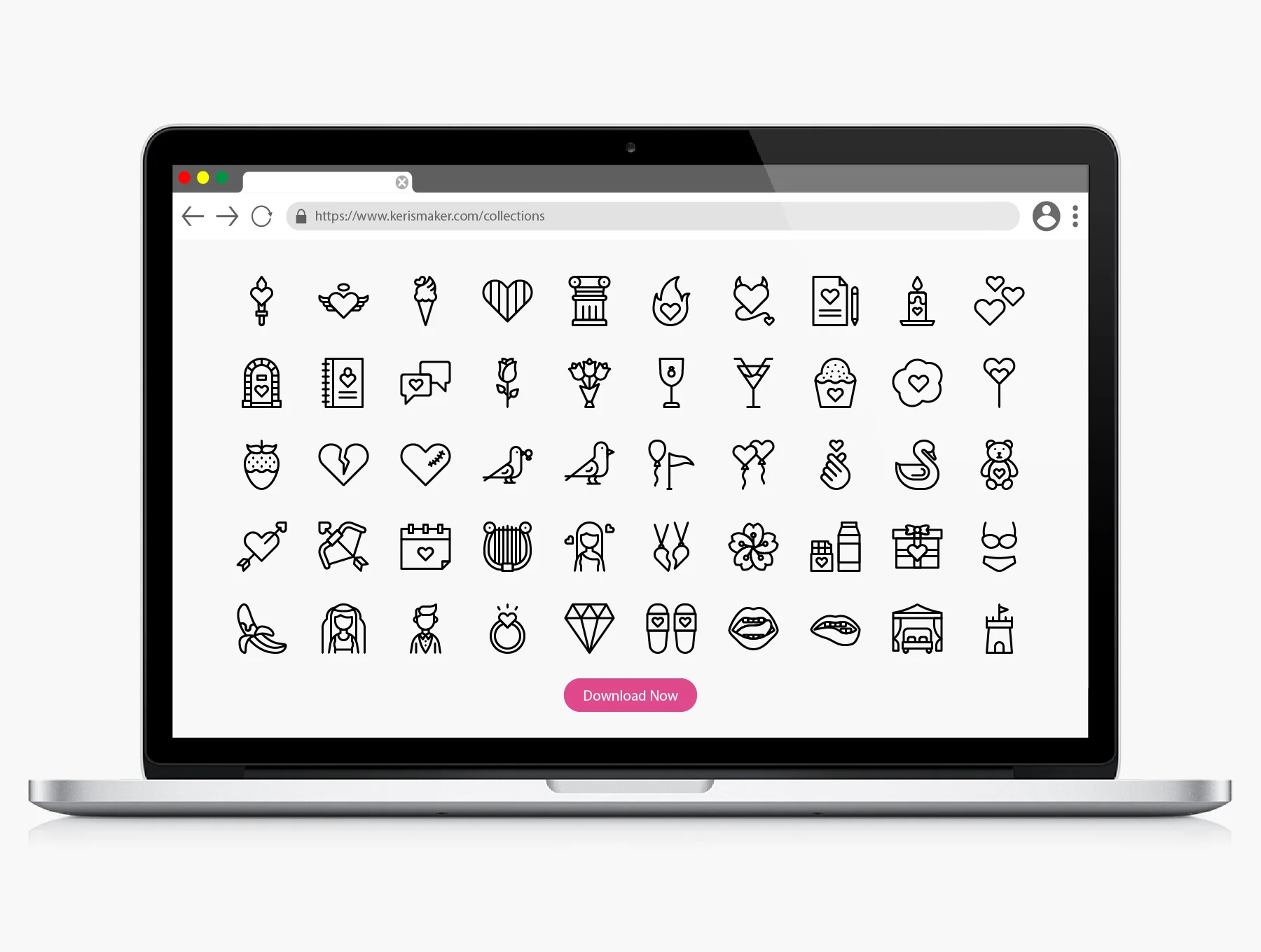 Love and Valentine's Day Icons 8