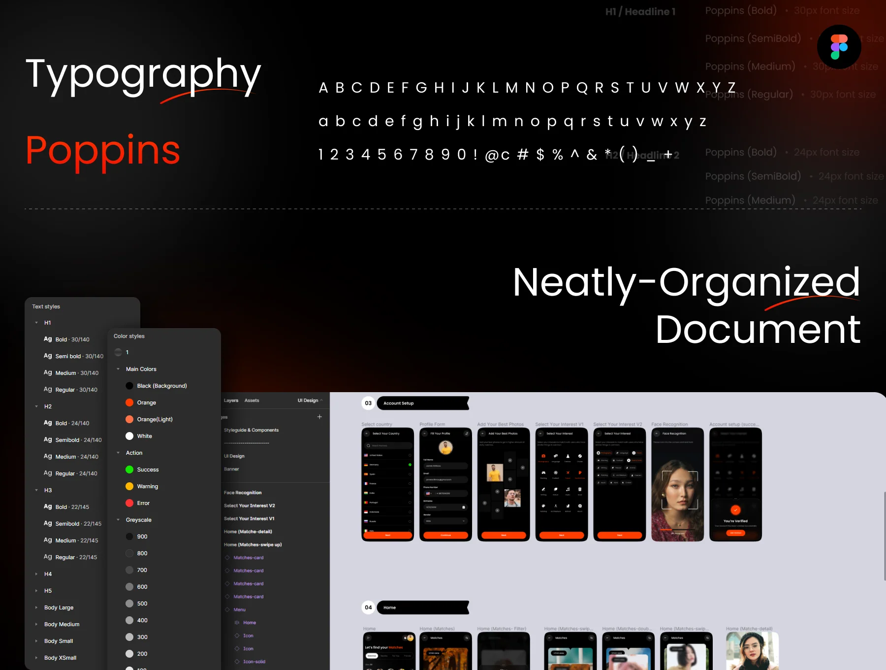LoveAffection: Dating App UI Design Kit 3
