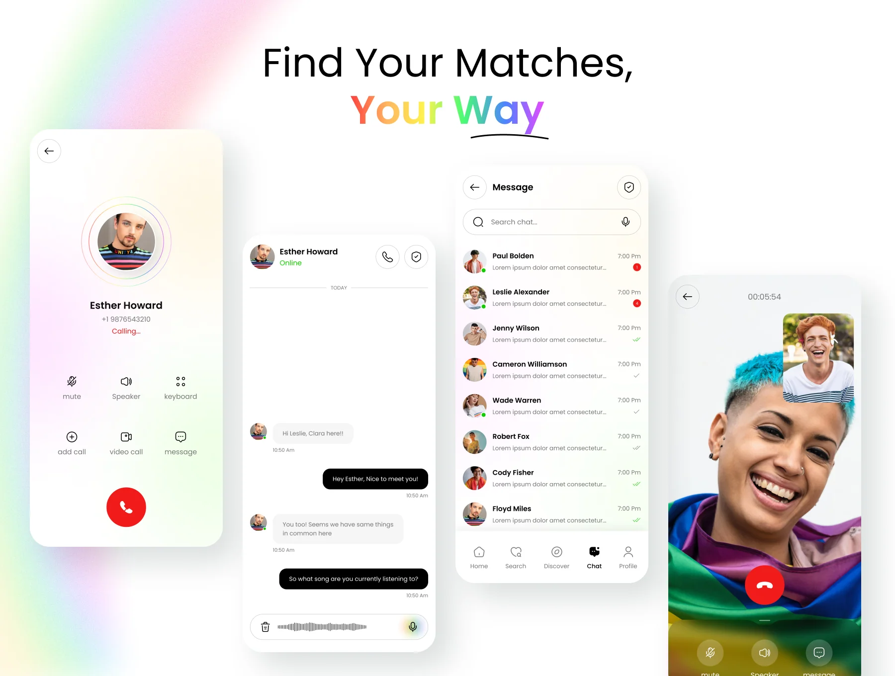 LoveisLove: LGBTQ+ Dating App UI Kit 6