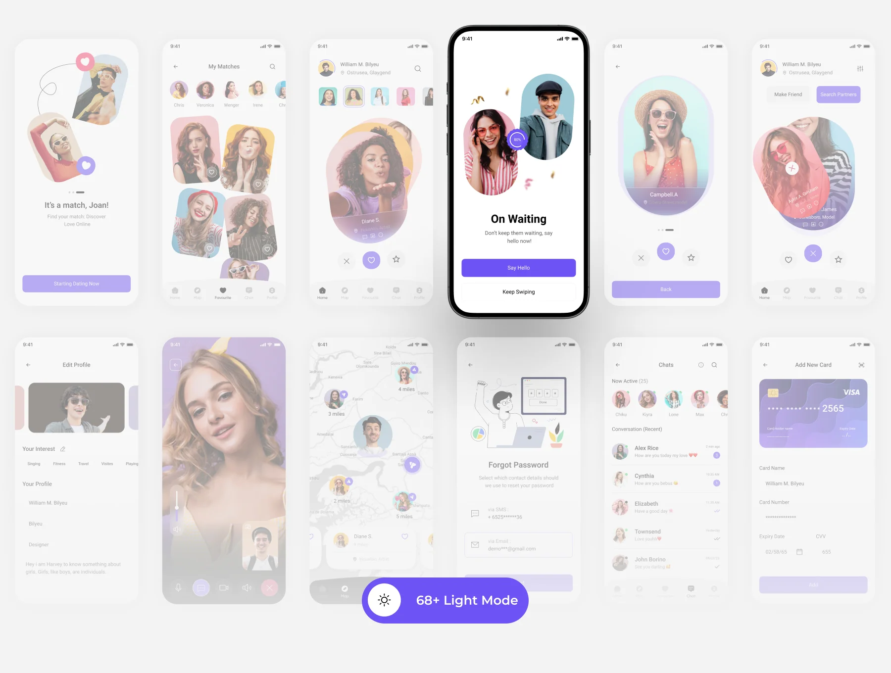 LoveLink | Modern Dating App UI Kit 3