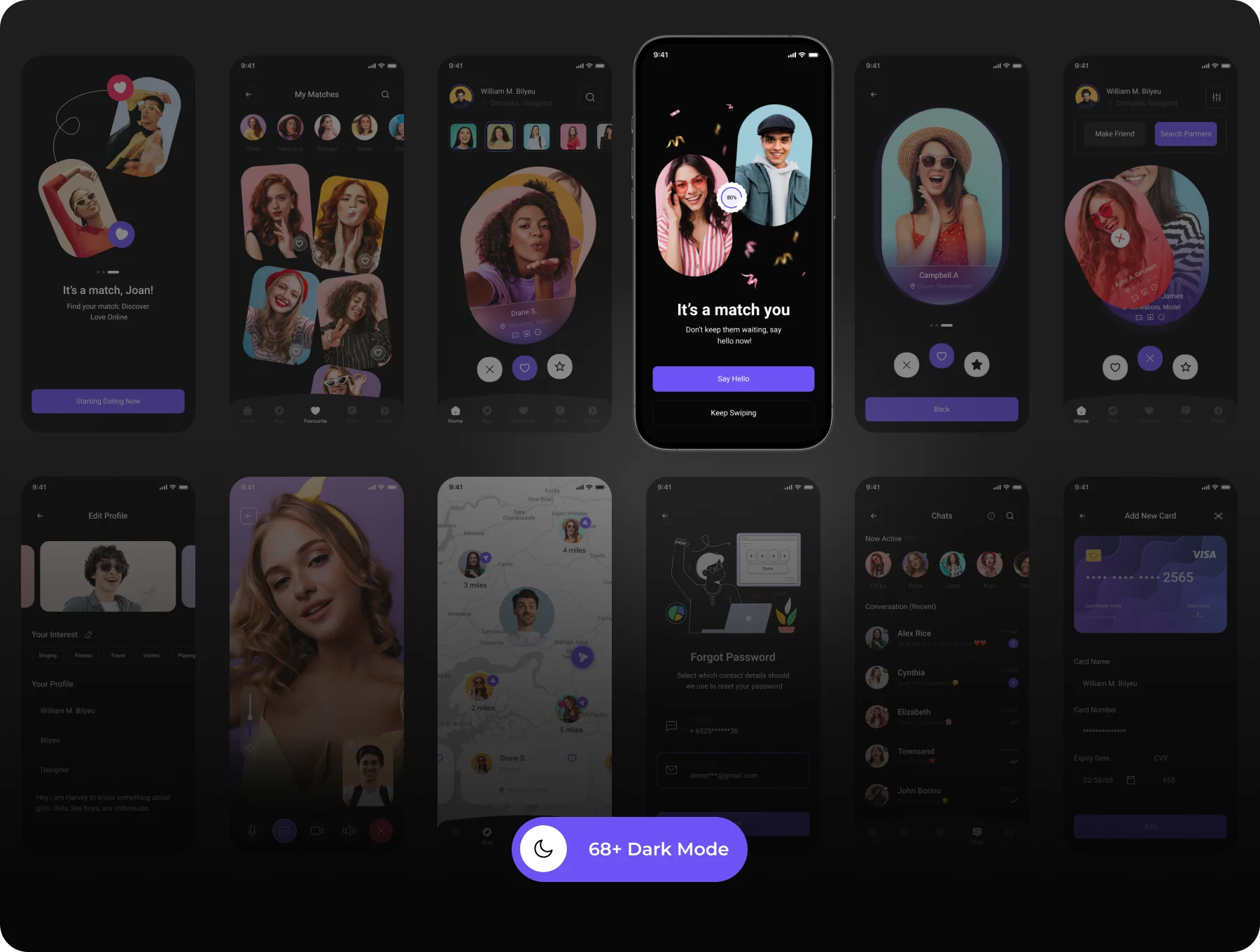 LoveLink | Modern Dating App UI Kit 4