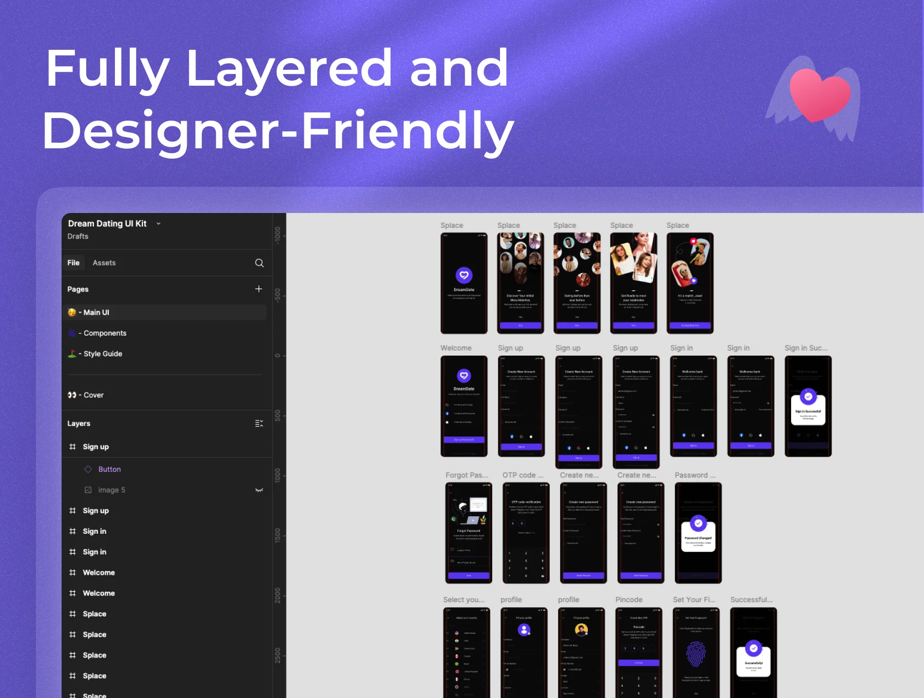 LoveLink | Modern Dating App UI Kit 8