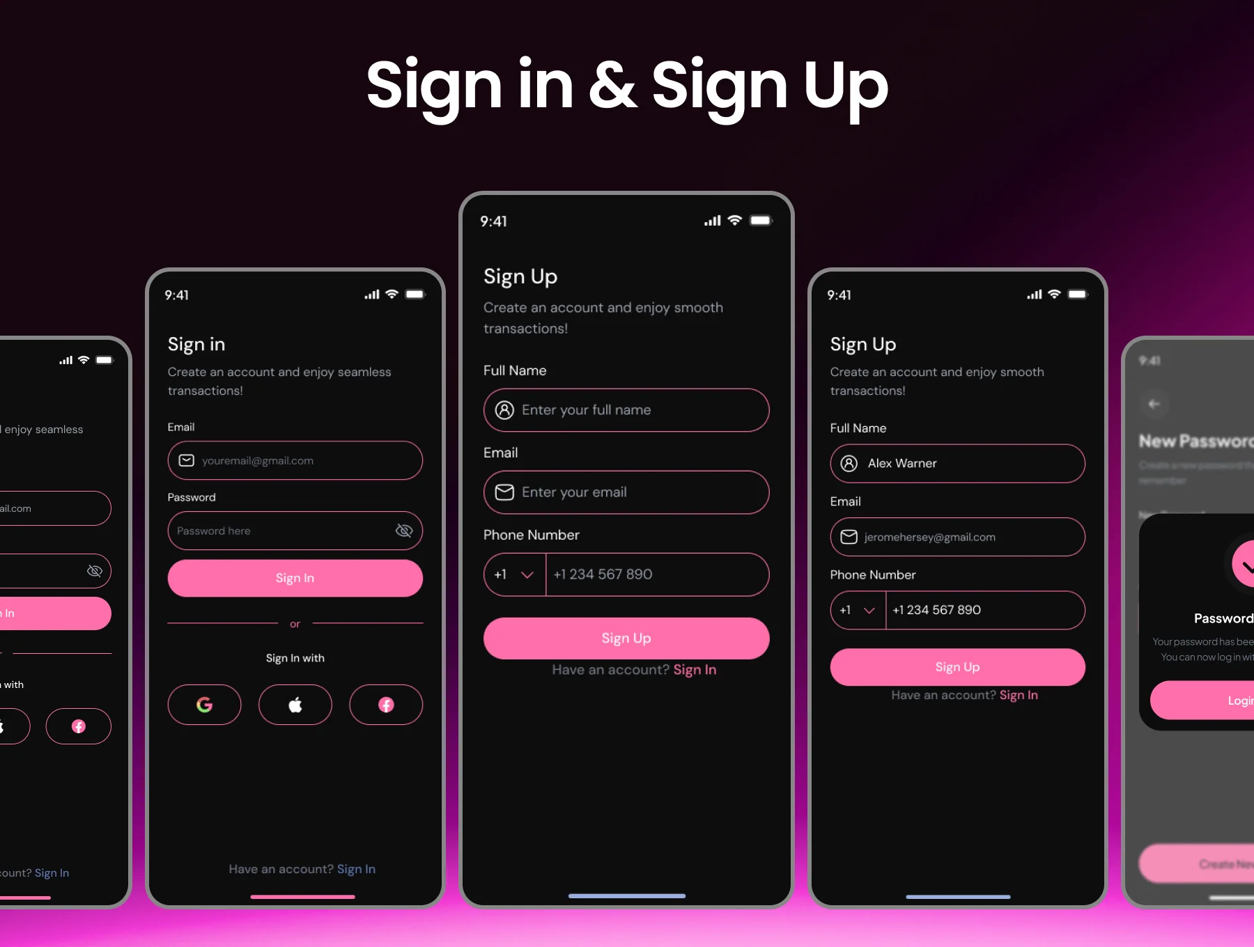 Lovio Dating & Social Mobile UI Kit 4