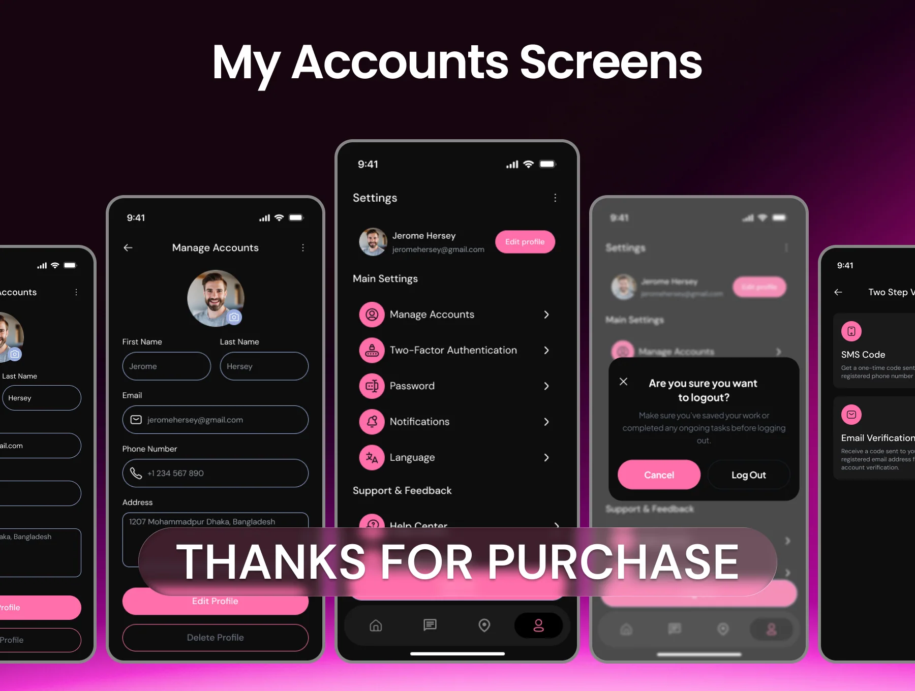 Lovio Dating & Social Mobile UI Kit 8