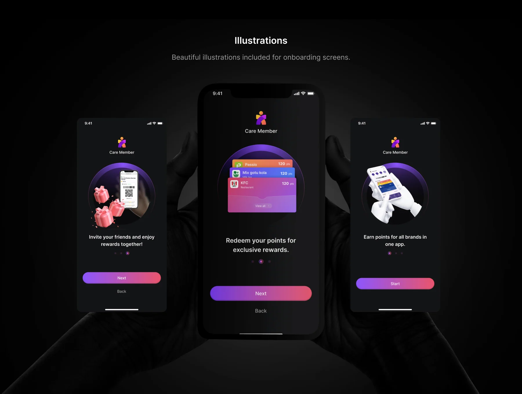 Loyalty App UI kit 5