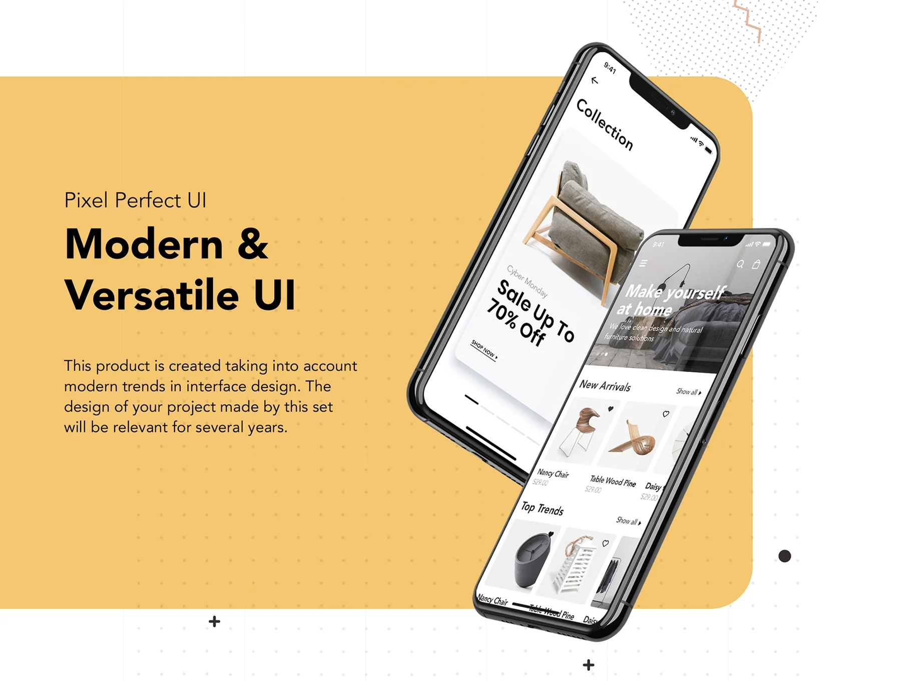 Loza - Furniture Shop App UI Kit 5