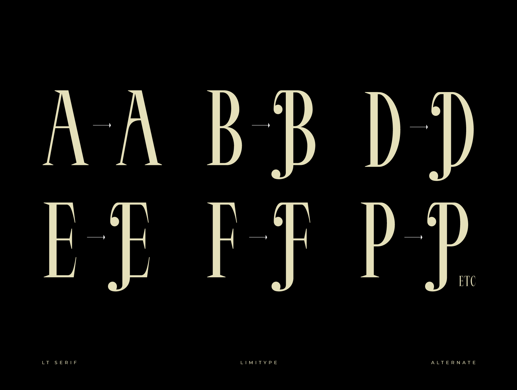 LT Serif Font 3