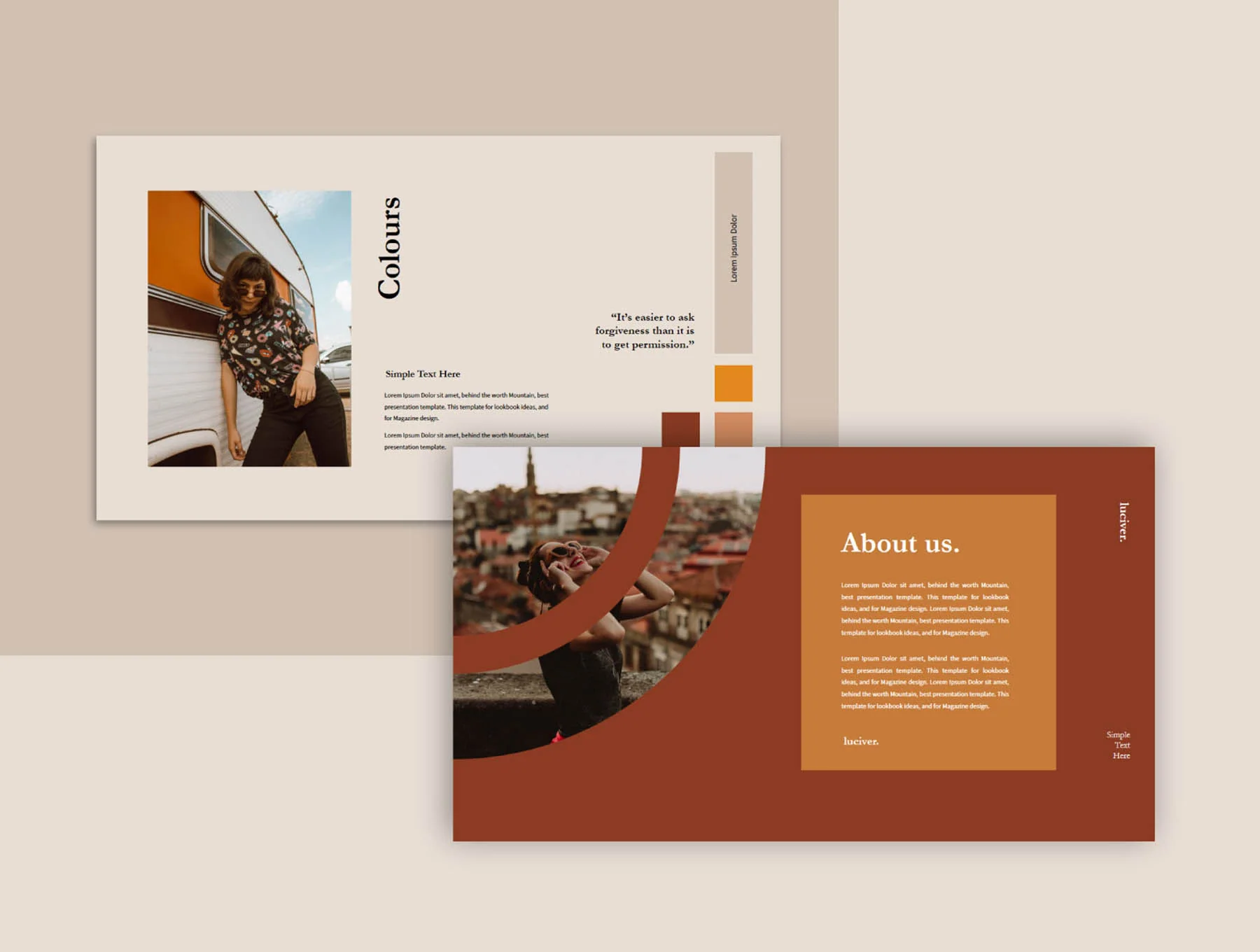 Luciver - PowerPoint Template 4
