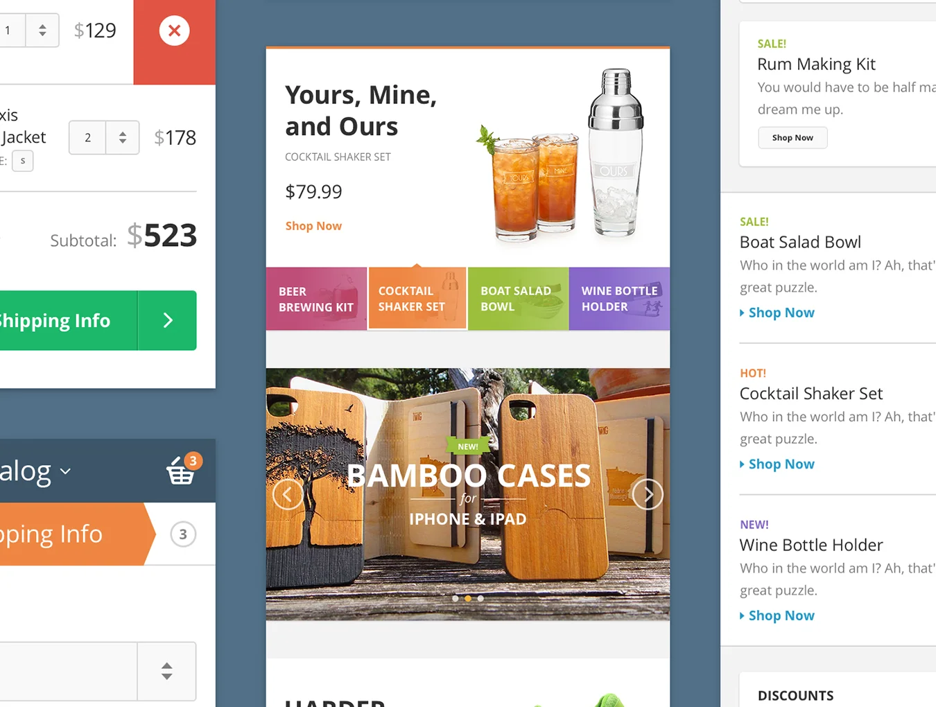 Lucky Store UI Kit 4